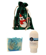 Load image into Gallery viewer, Soap &amp;  Lotion Christmas Stocking